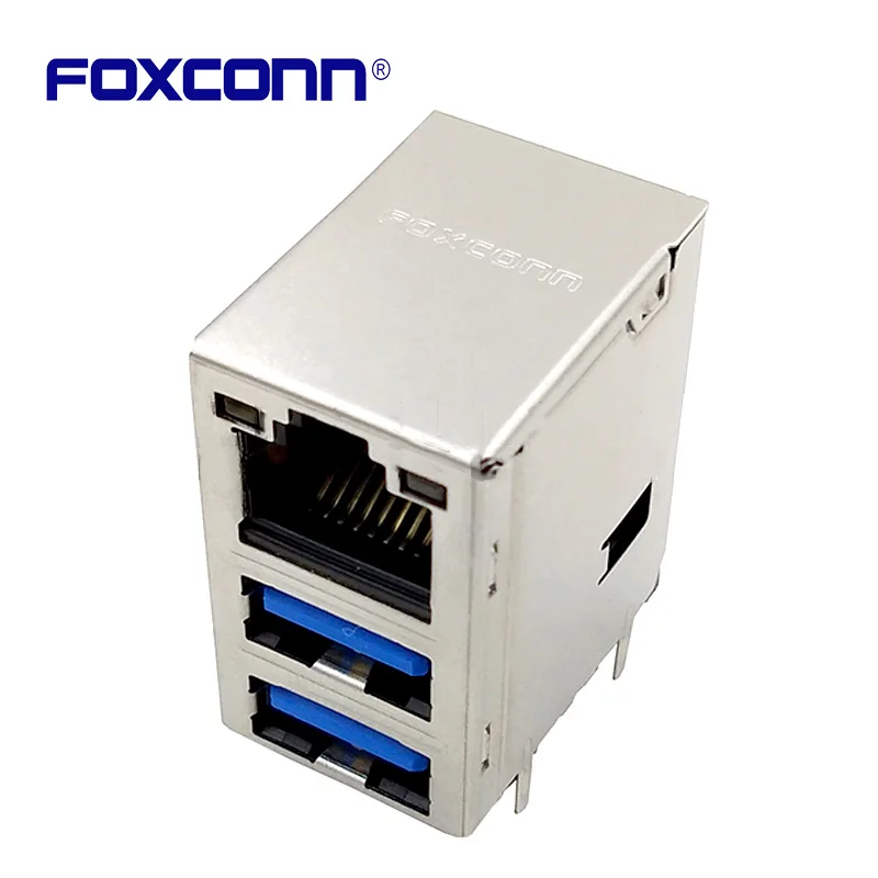 

Foxconn JFM38U1M-B3VP-4F RJ45 Matrixes +USB3.0*2 Socket 1000M Network interface