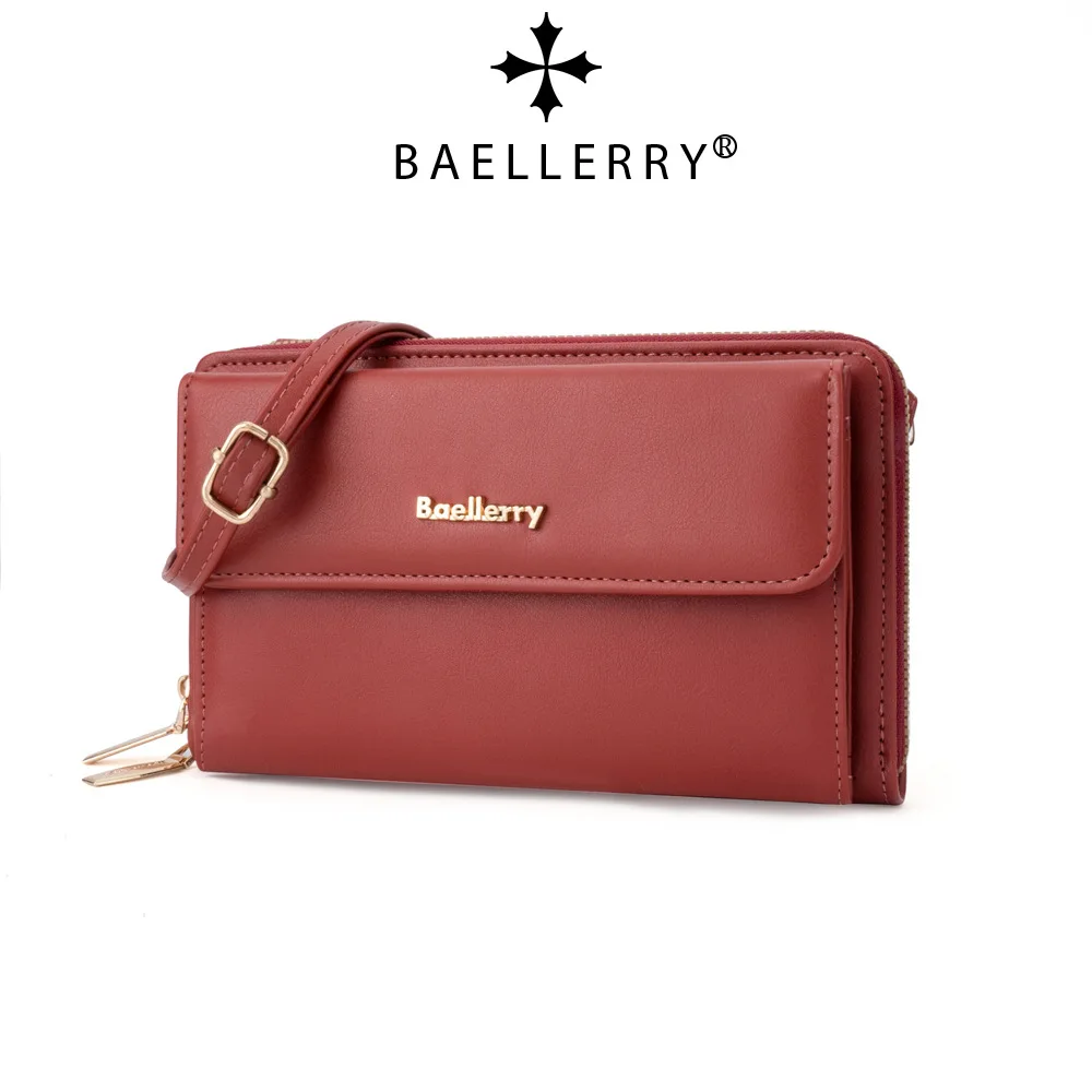 Baellerry New Women Phone Pocket Wallets Crossbody Bags Big Capacity Female Handbags Brand Card Holder Women\'s Clutch Bag