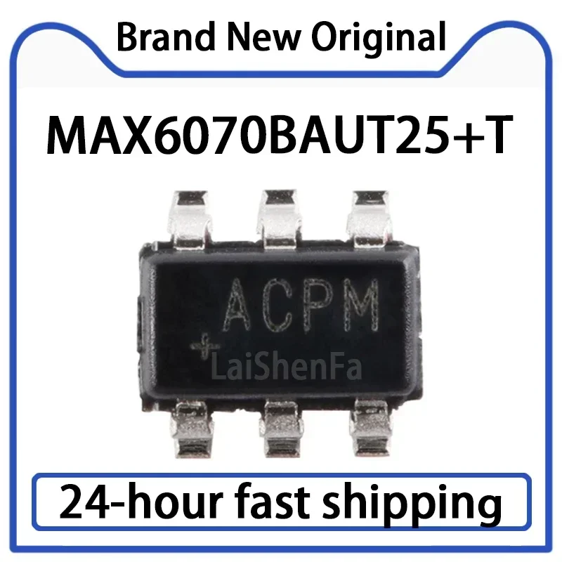 1PCS MAX6070BAUT25+…
