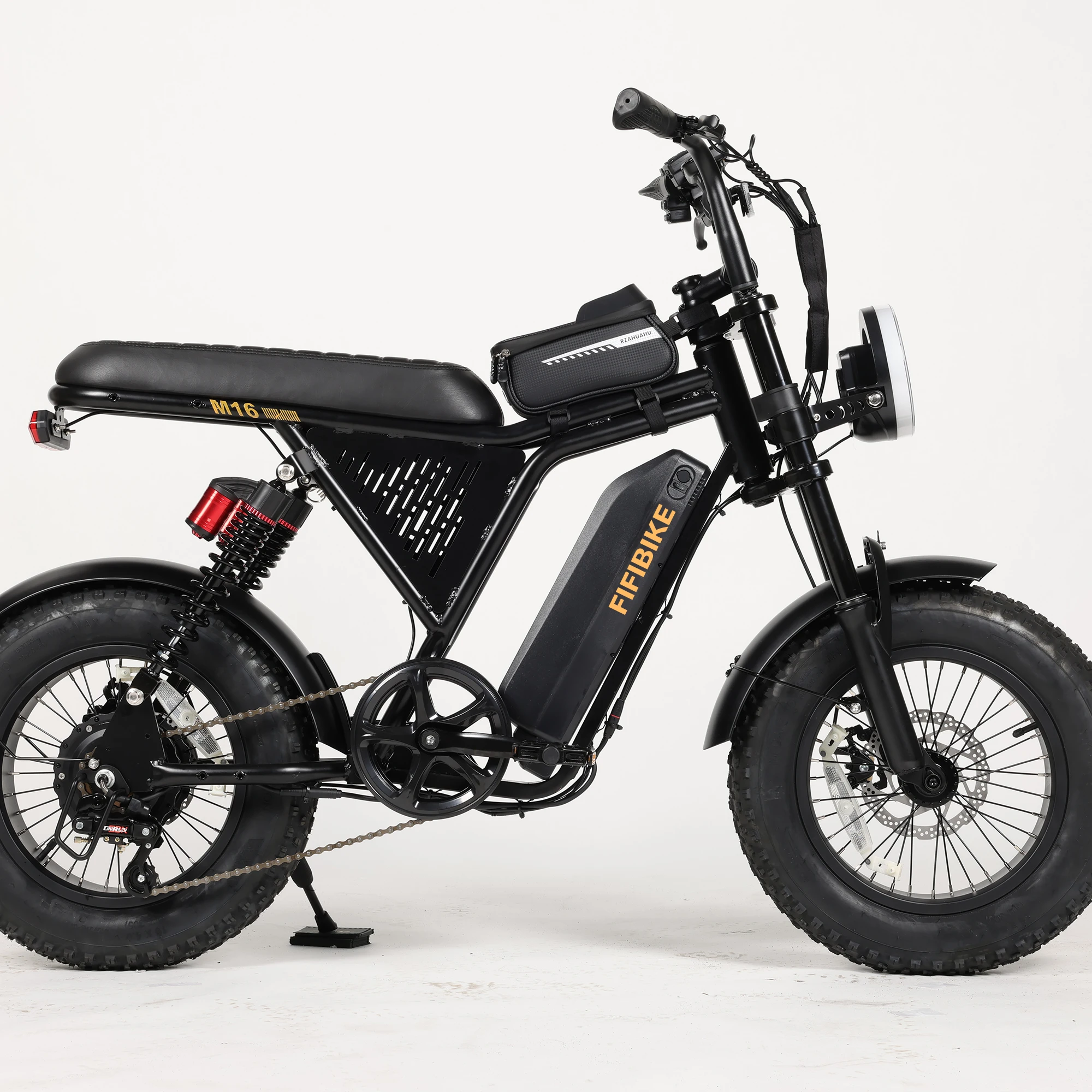 FIFIBIKE M16 Off-Road Electric Bike for Adults 48V 15AH Battery Fat Tire Mountain Moped Ebike All-Terrain Motorcycle