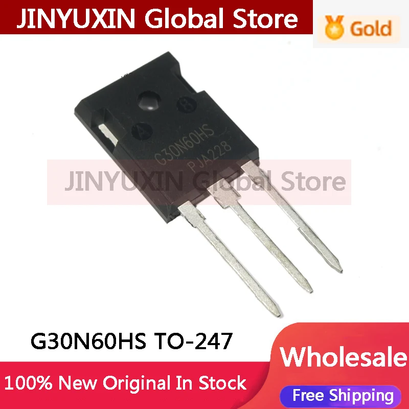 5-10 piezas G30N60HS SGW30N60HS TO-247 600V IGBT Transistor de Efecto de Campo IC Chip Venta al por Mayor en Stock