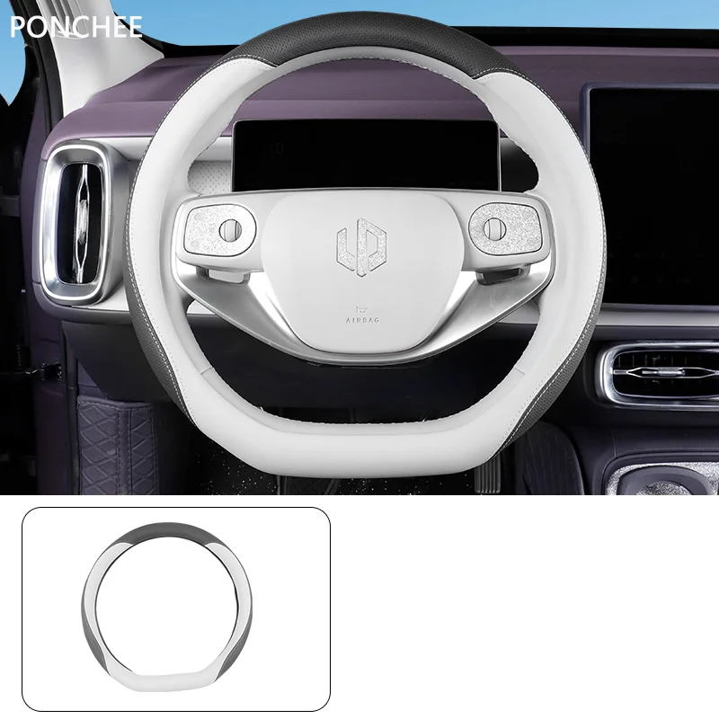ل Leapmotor B10 2025 2026 غطاء عجلة القيادة الجلدية جميع المواسم المضادة للانزلاق امتصاص العرق لوازم تعديل Utomobile #2