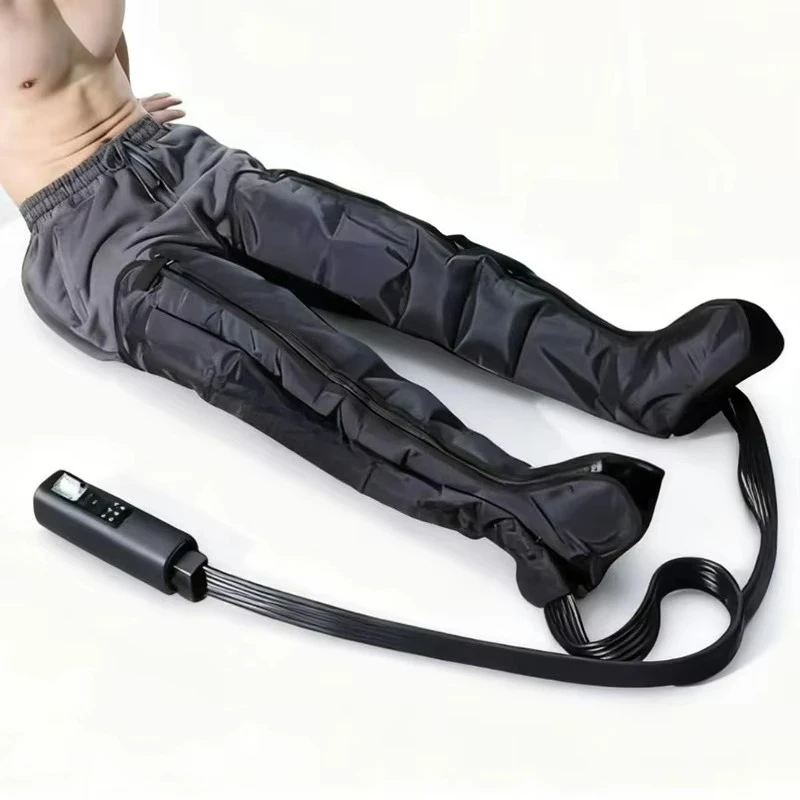 Medical Grade 6 Chambers Sequential Compression Device OEM/ODM Air Compression Leg Massager for Lymphedema Recovery Boots