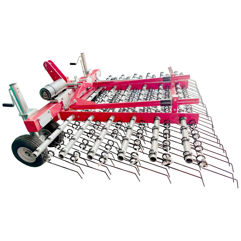 Compact Tractor Chain Harrows with Spring Tines Protective Grass Plant Tools Suitable for a range of grass types