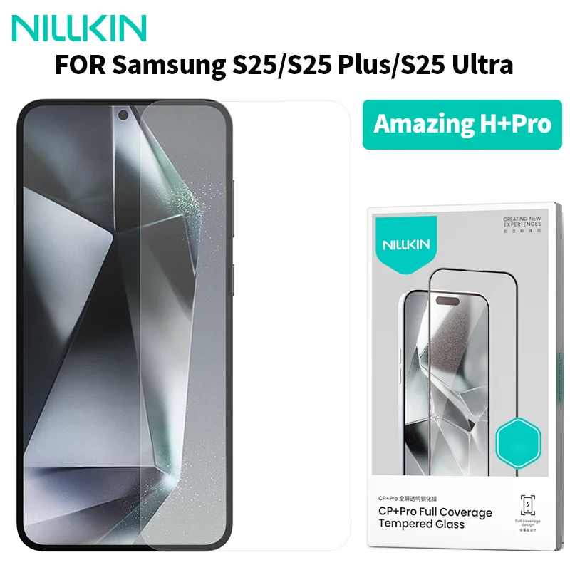 

For Samsung Galaxy S25/ S25 Ultra Glass Nillkin Tempered Glass H+Pro 2.5D Clear Screen Protector For Samsung S25 Plus Glass Film