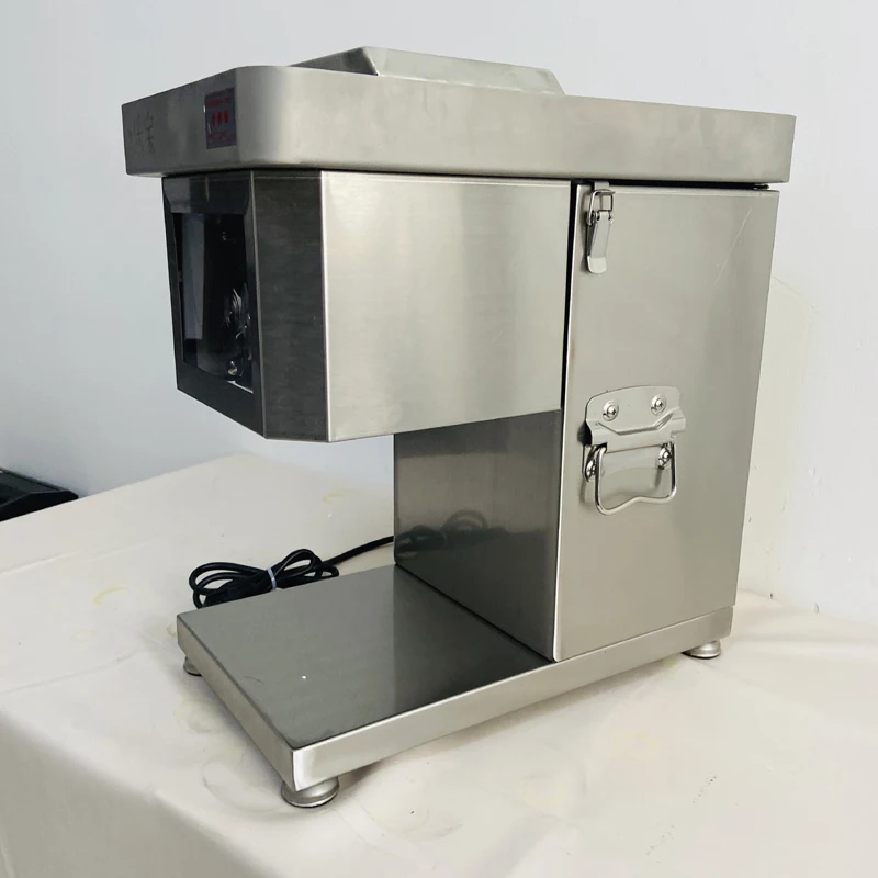 110 В/220 В коммерческая мясорубка из нержавеющей стали, мясорубка, измельчитель, бытовая машина для нарезки кубиками мяса, овощерезка