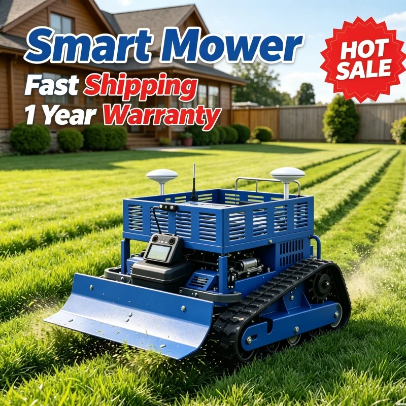 Customized Fast Shipment Intelligent Lawn Mower Smart Lawn Mower Robot Automatic Lawn Trimmer For Courtyard Lawn Care