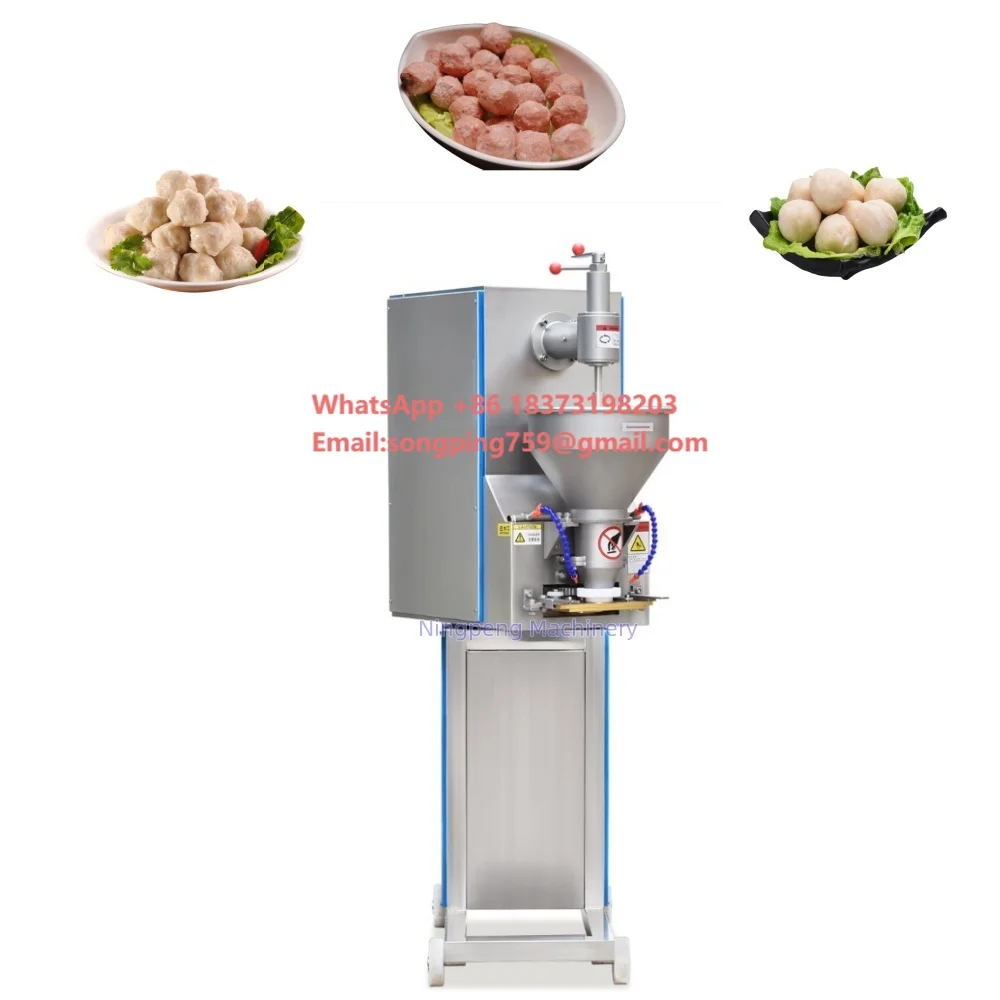 

beef ball machine small meatball machine for sale 45/50/55/60 mm meatballs manufacturing machinery NP Brand