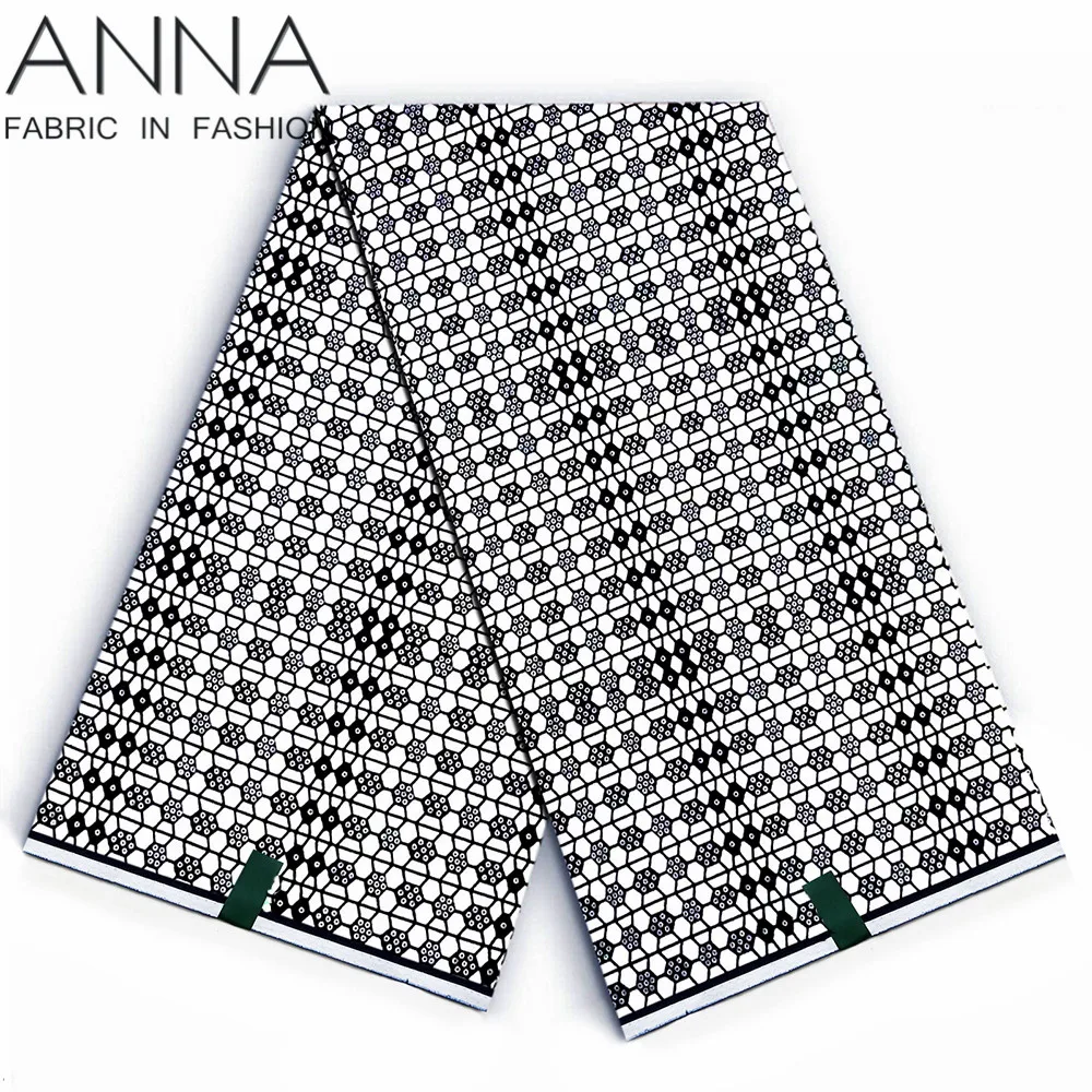 

Veritable Wax Ankara Block Prints Batik Fabric 100% Cotton Real African Wax Fabric Nigerian Hollandais Dutch Pagne For Sewing