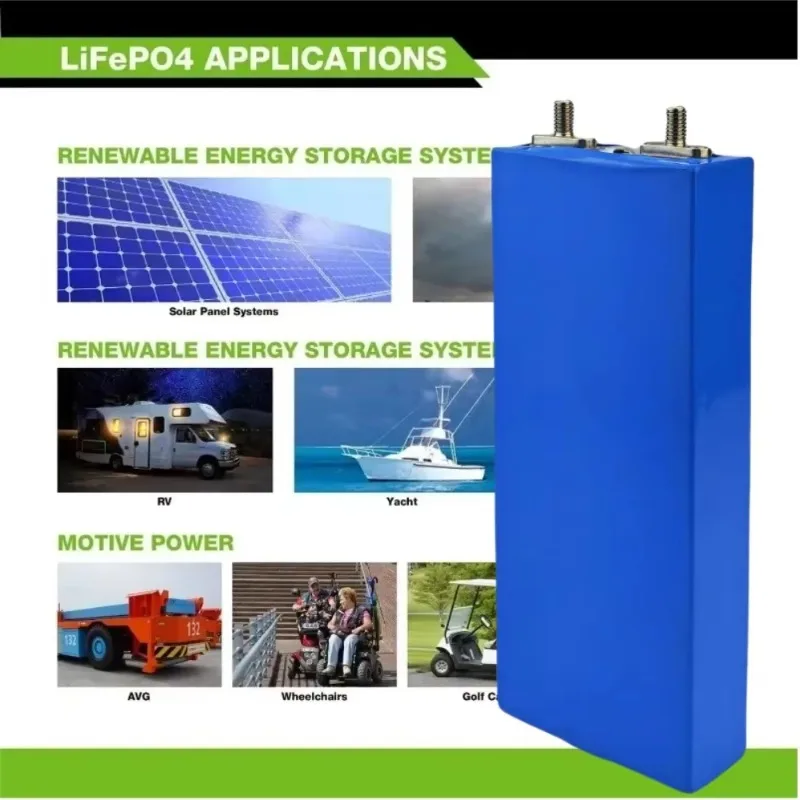 ✅3.2V 25Ah Lithium Iron Phosphate Battery, Used For DIY Solar UPS Power Supply, RV, Drone, Robot, Motorcycle And Other Equipment