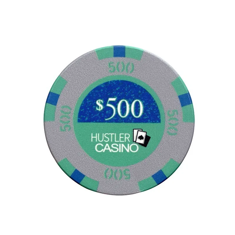 2024 novo 5pc texas hold'em cerâmica chip jogo específico conjunto de cartão de poker chip casino acessórios de entretenimento profissional