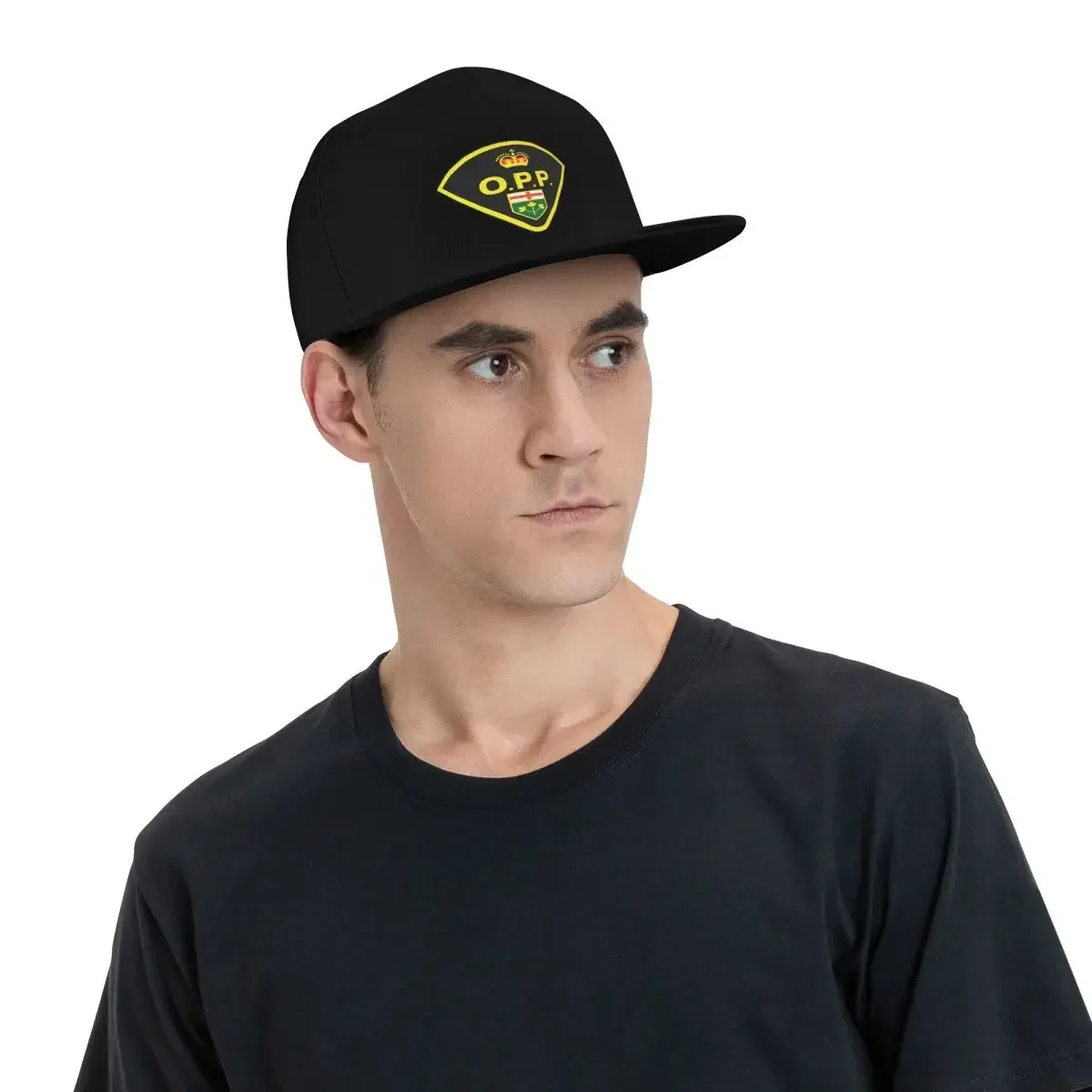 Unisex Baseball Hats Flash Of Ontario Provincial Police Outdoor Streetwear Summer Sports Baseball Caps Hip Hop Cap Casquette