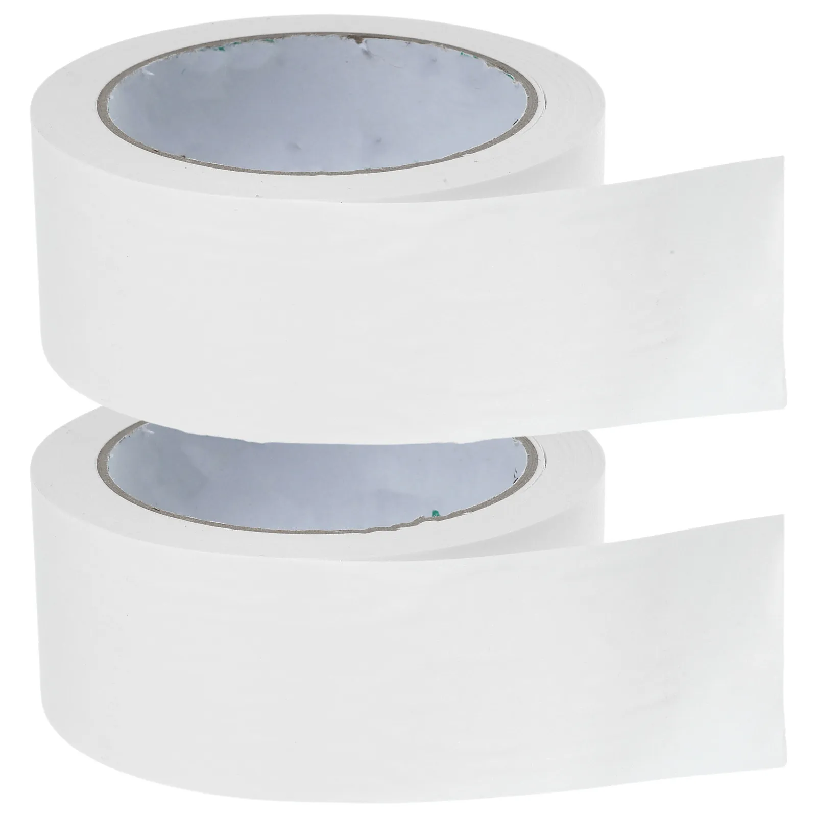 

2pcs 2 Rolls Kraft Paper Heavy Duty Packaging For Shipping Boxes White Sealing Diy Mailing Tape Bulk Multi-Function Carton Tape