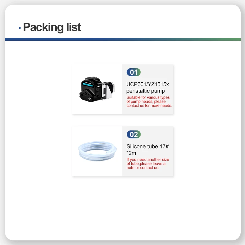 ปั๊มเพอริสตอลติก UCP301/YZ1515X สำหรับเครื่องจำหน่ายนม ปั๊มถ่ายโอนของเหลวแบบสเต็ปเปอร์มอเตอร์