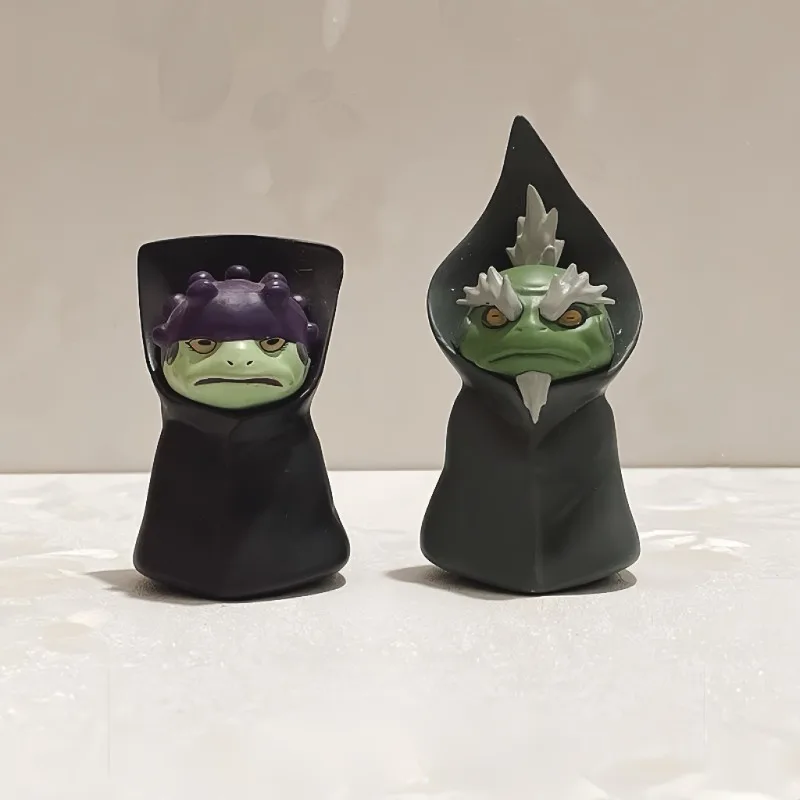 5,5 cm Whirlpool Naruto Nieśmiertelnik Figurki Anime Periferyjne Żaba Wróżka Model PVC Statua Ozdoba na Biurko Rękodzieło Prezent Zabawka dla Chłopca