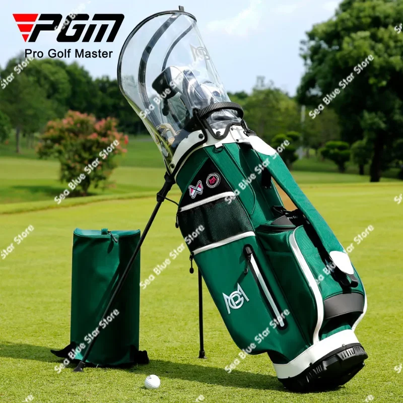 PGM Golf Bag Men's and Women's Bracket Bag Personalized Han Chao Transparent Ball  Nylon Sports  Golf Club