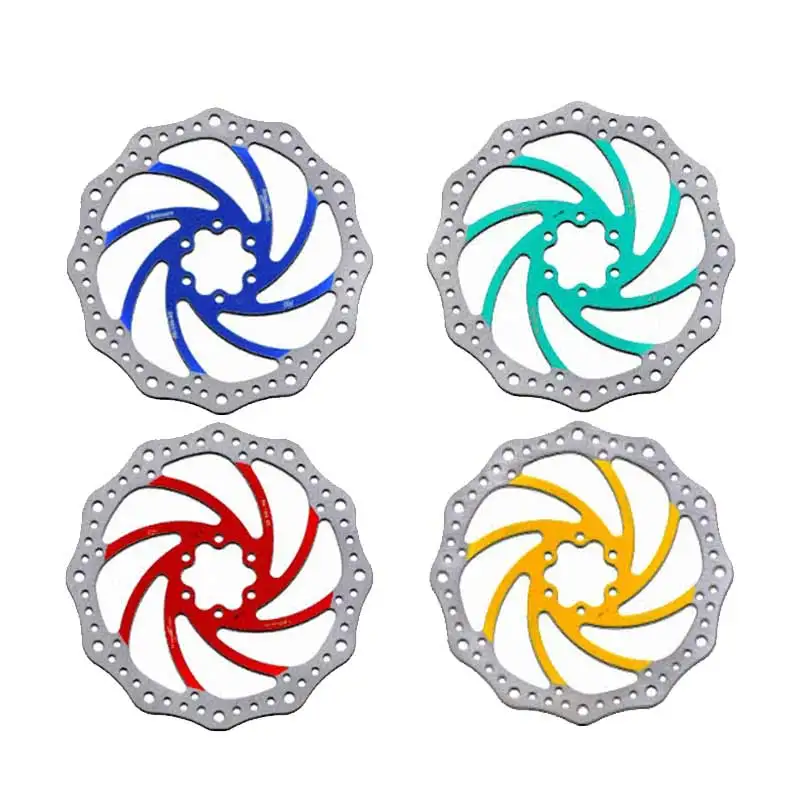 

2 шт. R6 велосипедный ротор дискового тормоза 160/180/203 мм гидравлические тормозные роторы высокопрочная нержавеющая сталь MTB велосипедная часть