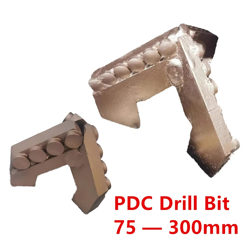 

Three Blade PDC Tricone Drill Bit 3 Wings 75-300mm Compound Diamond Head Alloy Drilling for Rock Coal Mining Oil Well