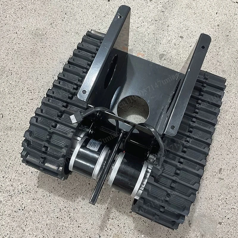 Electric Crawler Tank Accessories Beach Electric Car Outdoor Entertainment Chassis Iron Frame Dual Motor Battery Optional