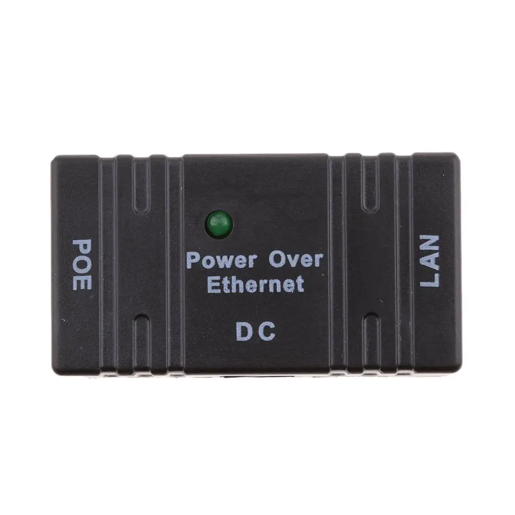 LAN POE Power Over Ethernet Injector Adter for IP Camera Access 5V~48V