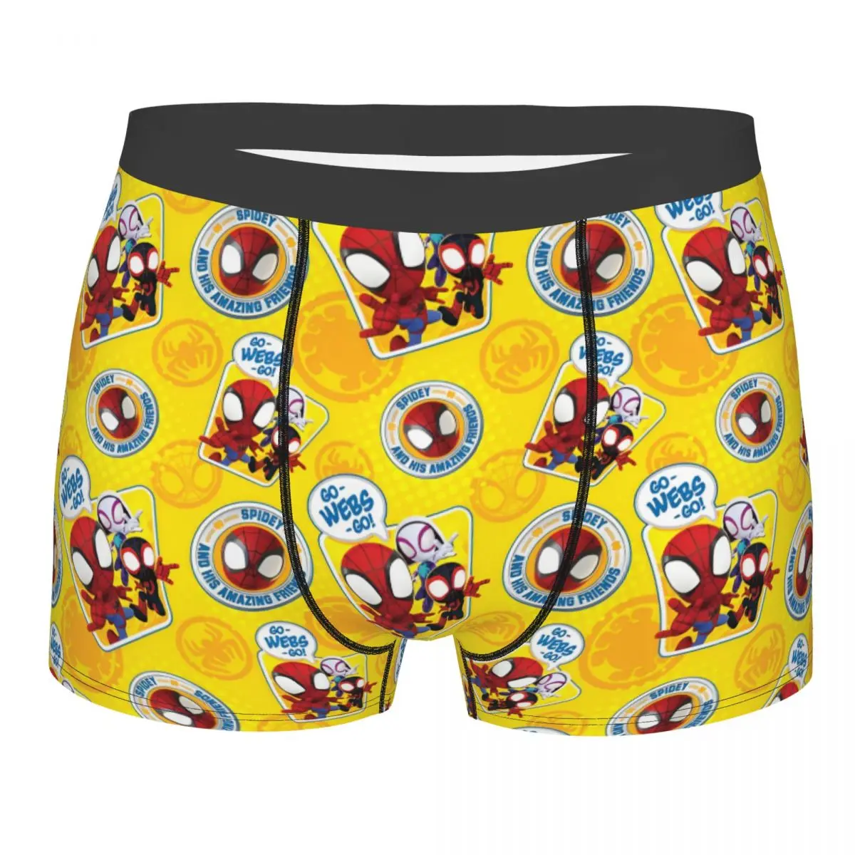 

Men's Spider-Man Spiderman Hero Boxer Shorts Panties Breathable Underwear Male Funny Plus Size Underpants