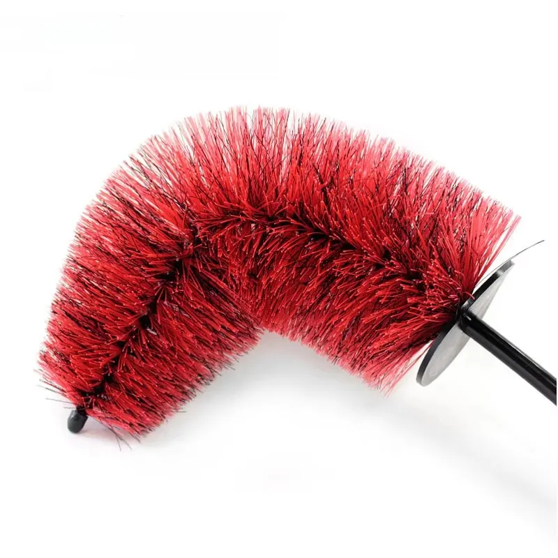 45 سنتيمتر عجلة السيارة فرشاة غسيل متعددة الوظائف سيارة عجلة حافة الإطارات تنظيف فرشاة لينة غير خدش العناية بالسيارات بالتفصيل غسل أدوات