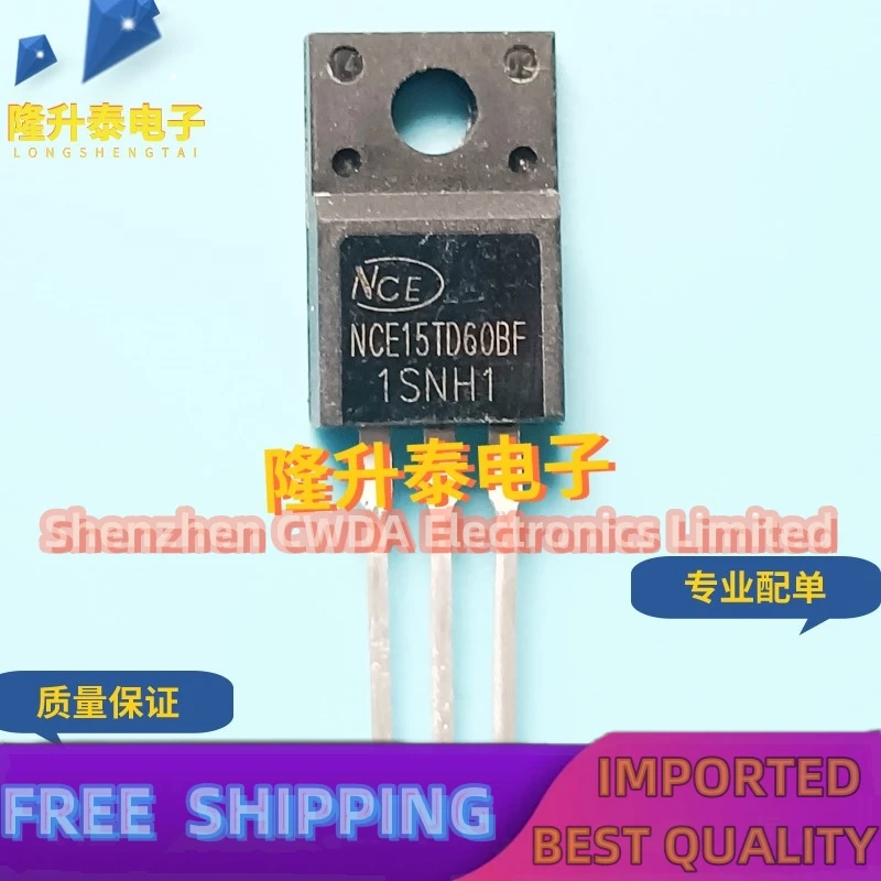 10PCS-20PCS   NCE15TD60BF NCE15TD60F TO-220F IGBT 15A 600V In Stock Can Be Purchased