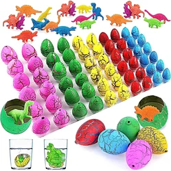 10pcs/set Magic Hatching Growing Dinosaur Add Water Grow Egg Animal Breeding Process Educational Teaching Funny Toys For Kids