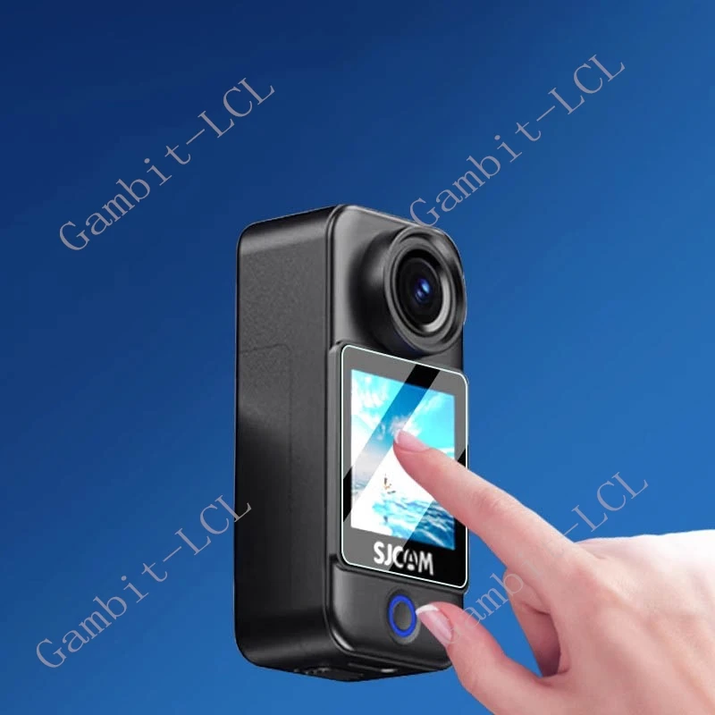 2PCS-5PCS 9H HD Tempered Glass For SJCAM C300 Pocket Action Camera Screen Original Camera Lens Screen Protector Cover Film