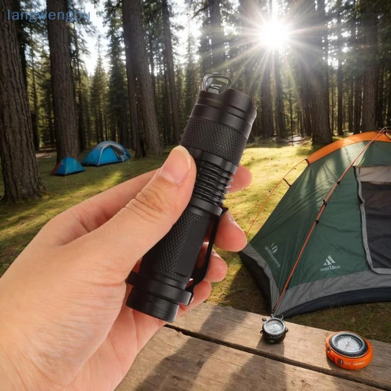 

Powerful Hunting Flashlight with EDC Torch Lamp Red LED Beam