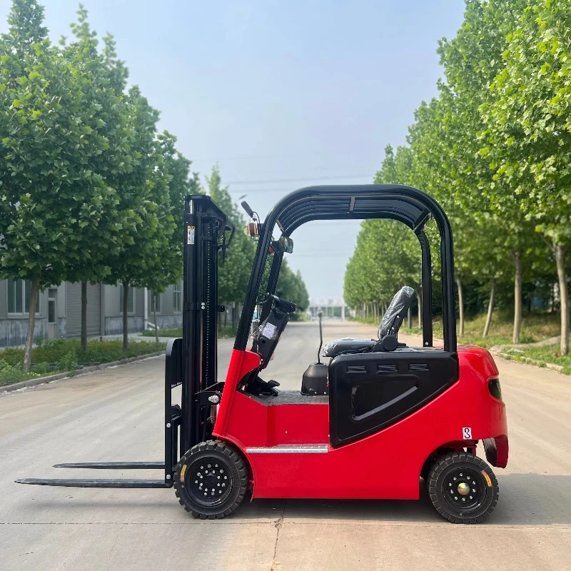 2 Ton 1.5Ton Space Saving Lithium Mini Electric Forklift Small Warehouse Narrow Passage Pallet Moving Stacker Transport Truck