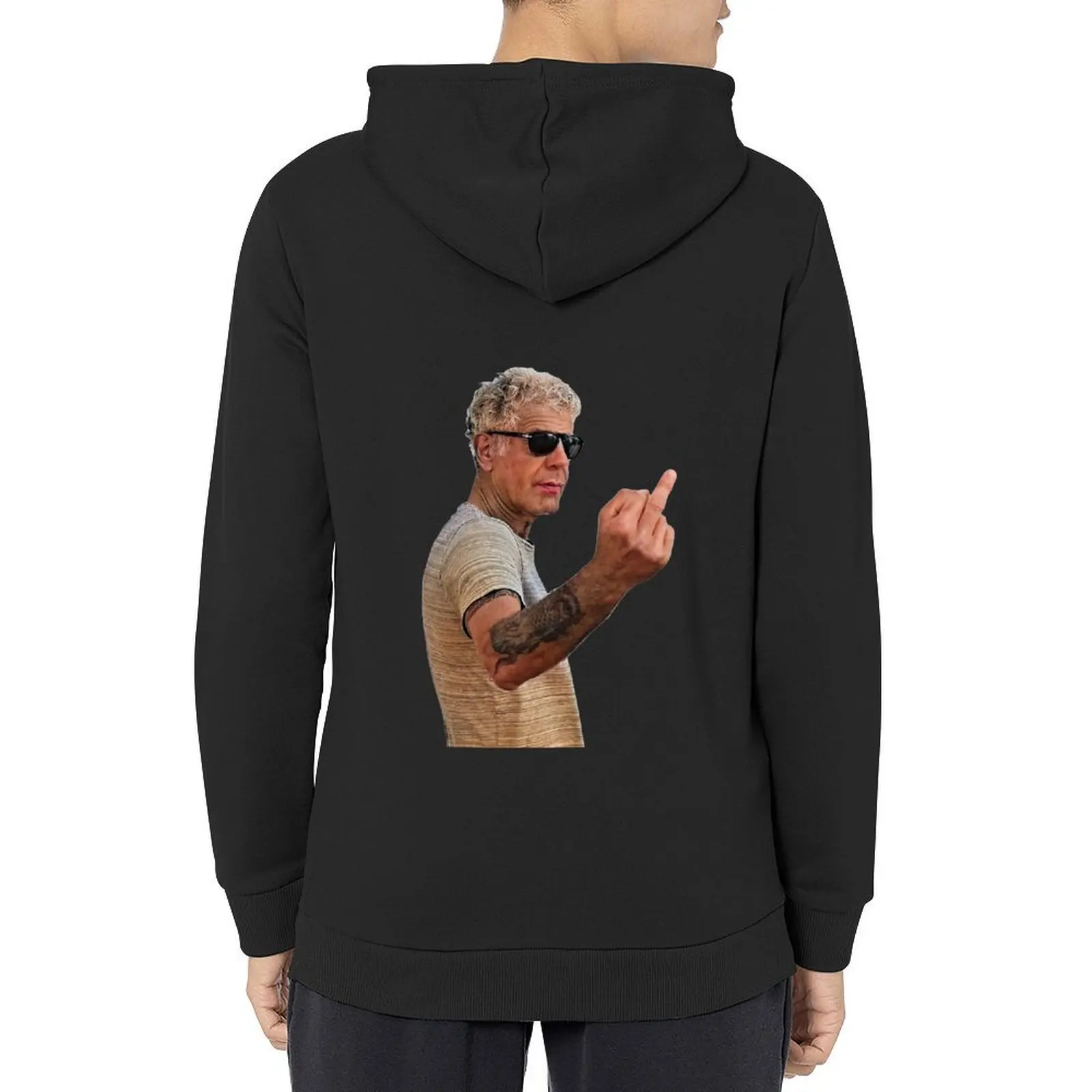 

Vintage Anthony Bourdain Hoodie autumn clothes men clothes korean style clothes anime clothing tracksuit
