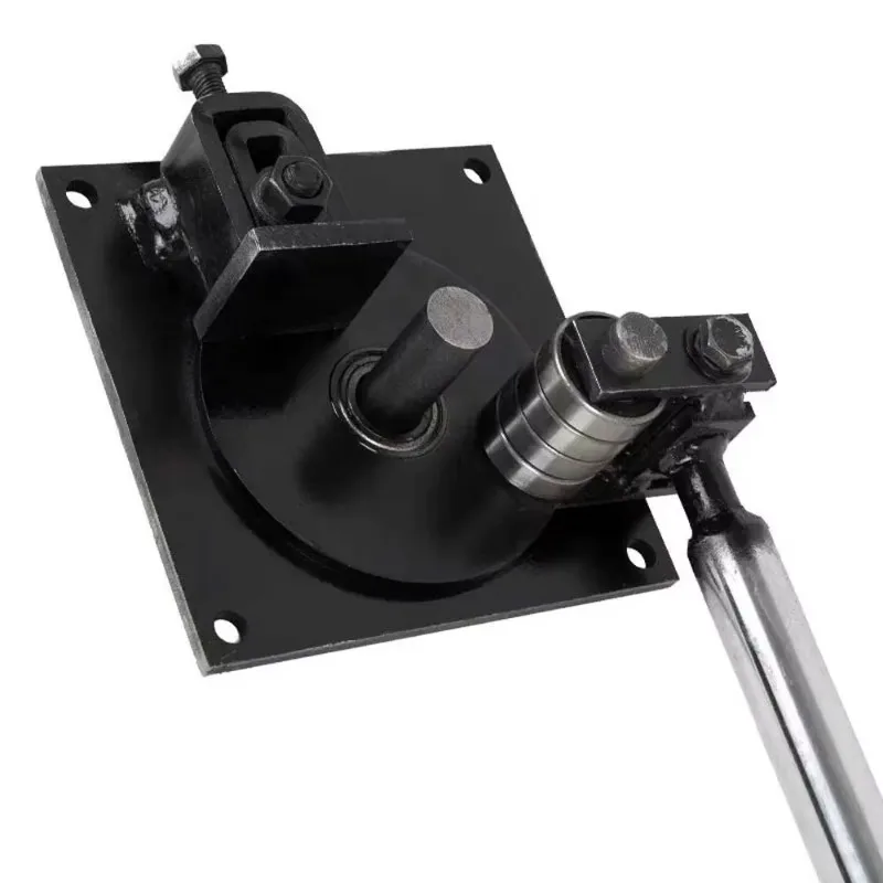 Manual Rebar Bender, Portable Construction Steel Bar Bending Tool, 1mm-14mm Hoop Bending Machine for Building Work