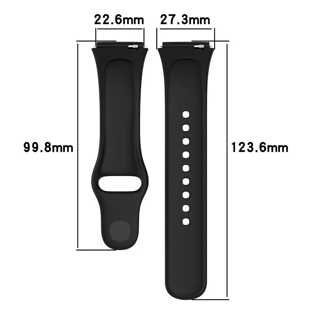 Bracelet en silicone pour Redmi Watch 3, remplacement de la montre intelligente active, bracelet de sport, bracelet