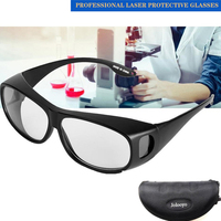 10600nm 10.6um CO₂ Laser Safety Glasses Goggles CE OD5+ Large Frame Can Cover Myopia