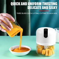 Multifunctional Blenders Electric Household Garlic Masher Meat Grinder Baby Supplementary Food Stirring Garlic Vegetable Chopper
