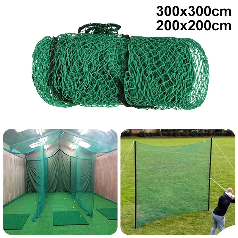 Red de Golf profesional resistente al desgaste, Red de entrenamiento deportivo HDPE, red estándar de conducción de Golf, Red de golpeo para entrenamiento en interiores