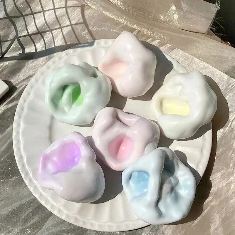 Funny Sensory Toy Shapeable Squeeze Slow Rebound Decompression Fidget Toys Creative Stress Relief Kid Adult Toy Gift