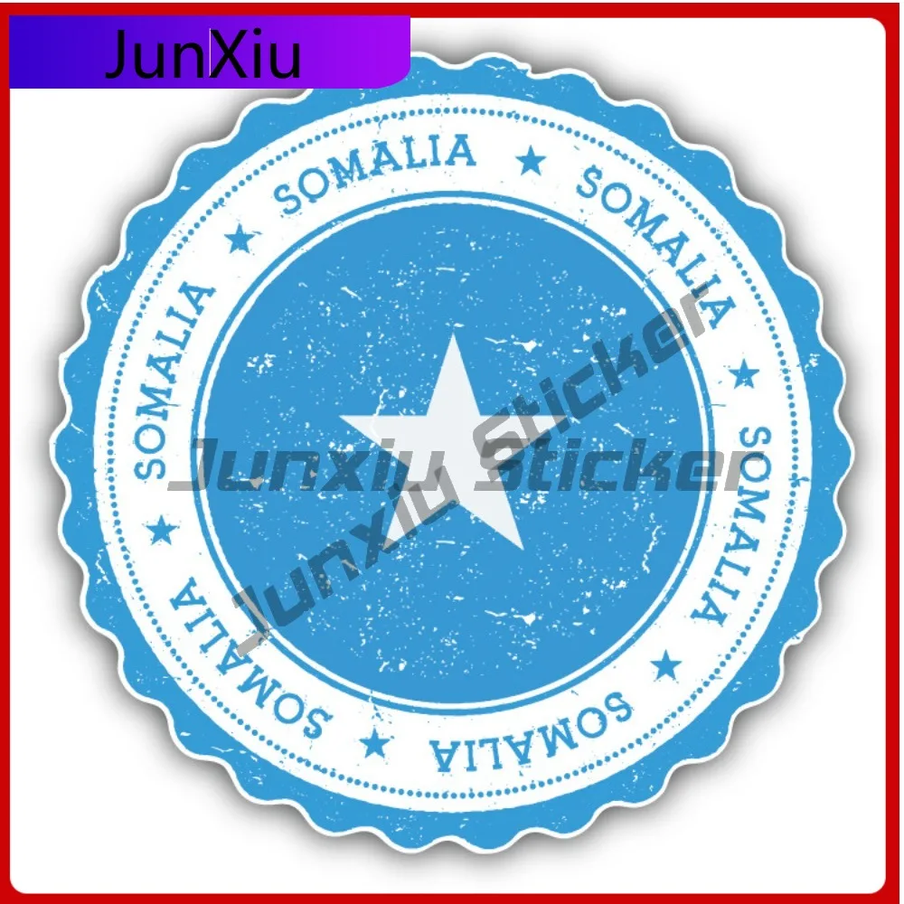 

Somalia Flag Creative Sticker Stamp Car Decal Bumper Stickers Anime Style Window Use For Laptop Surfac Vehicle Exterior Decor