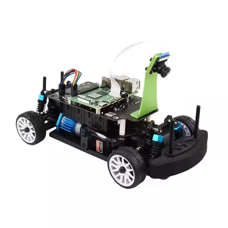 Raspberry Pi 4th generation AI-powered autonomous racing car competition for self-driving. Deep learning. Raspberry Pi car.