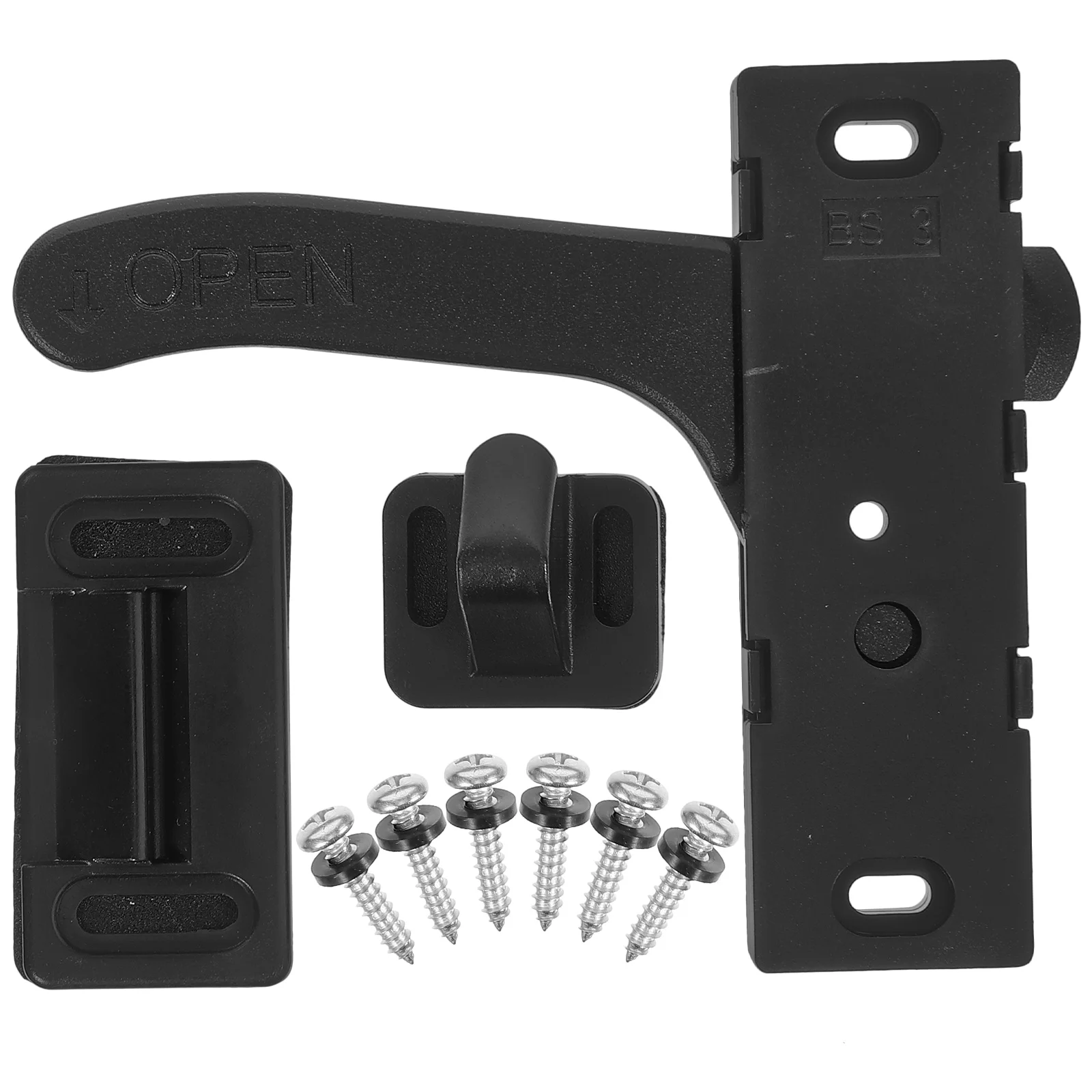 

RV Screen Door H Set Sturdy Lightweight Durable Grip H for Camper Trailer Door Accessories Replacement Part