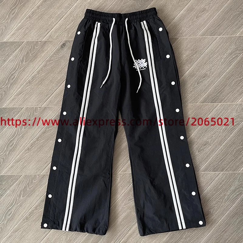 Oversized Project Capri Emergency Sweatpants Jogger Men Women Top Quality Drawstring Overalls Cargo Long Pants Trousers