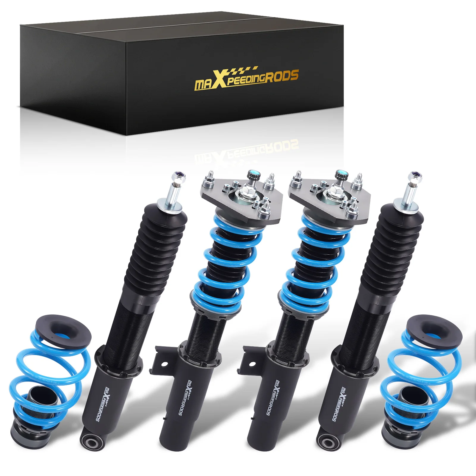 

MaXpeedingrods T6 Coilover Suspension Damper Kit For VW Jetta Golf MK5 MK6 05-16 Coilovers Suspension Struts Springs Lowering