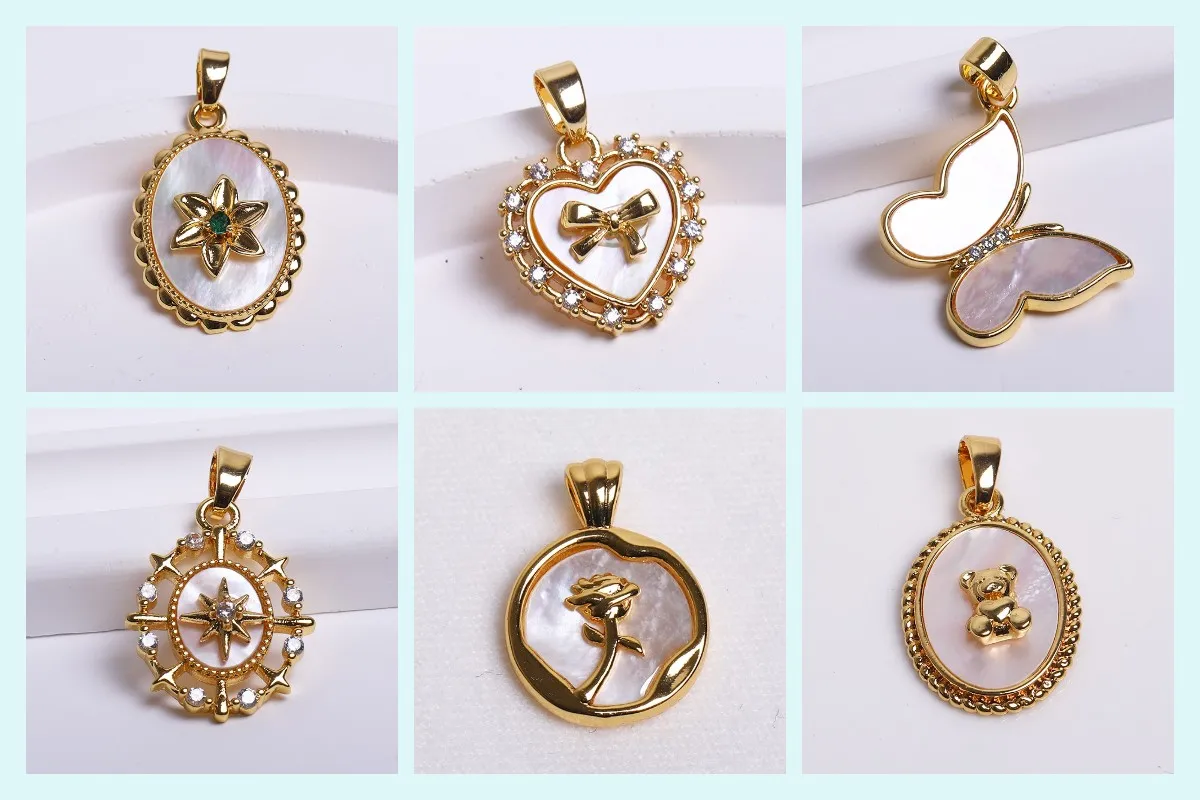 DIY-Ohrring-Herstellungszubehör, 18 Karat vergoldeter Ohrdraht, Ohrringe, Kabelkette, Ohrfaden mit Mitte, U-Stab und offenem Ring – Detail 16