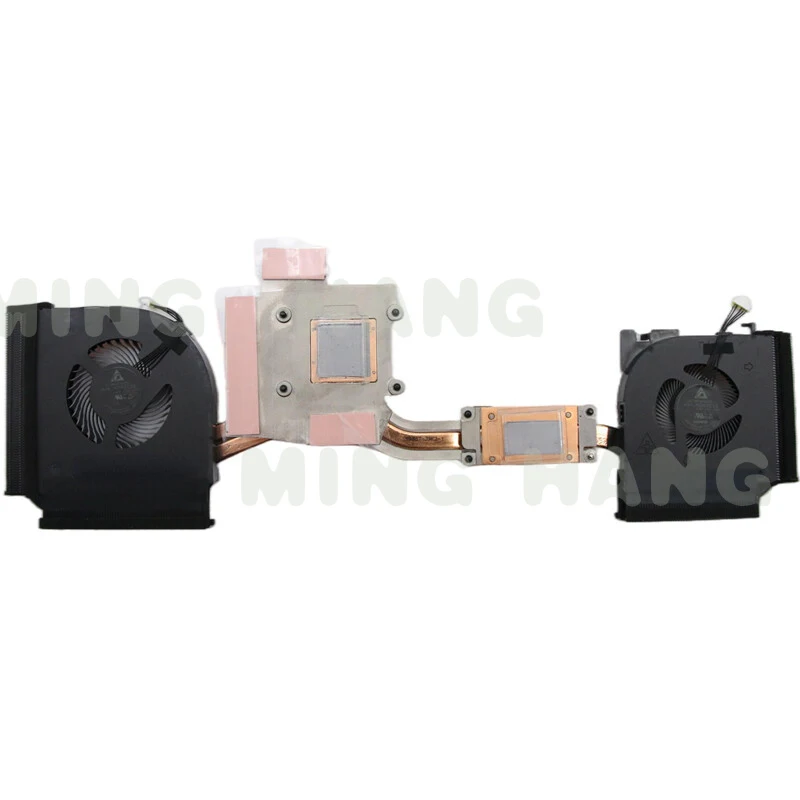 l   02DM014 New For Lenovo ThinkPad P53 CPU Heatsink Fan for Dis N19E Graphics