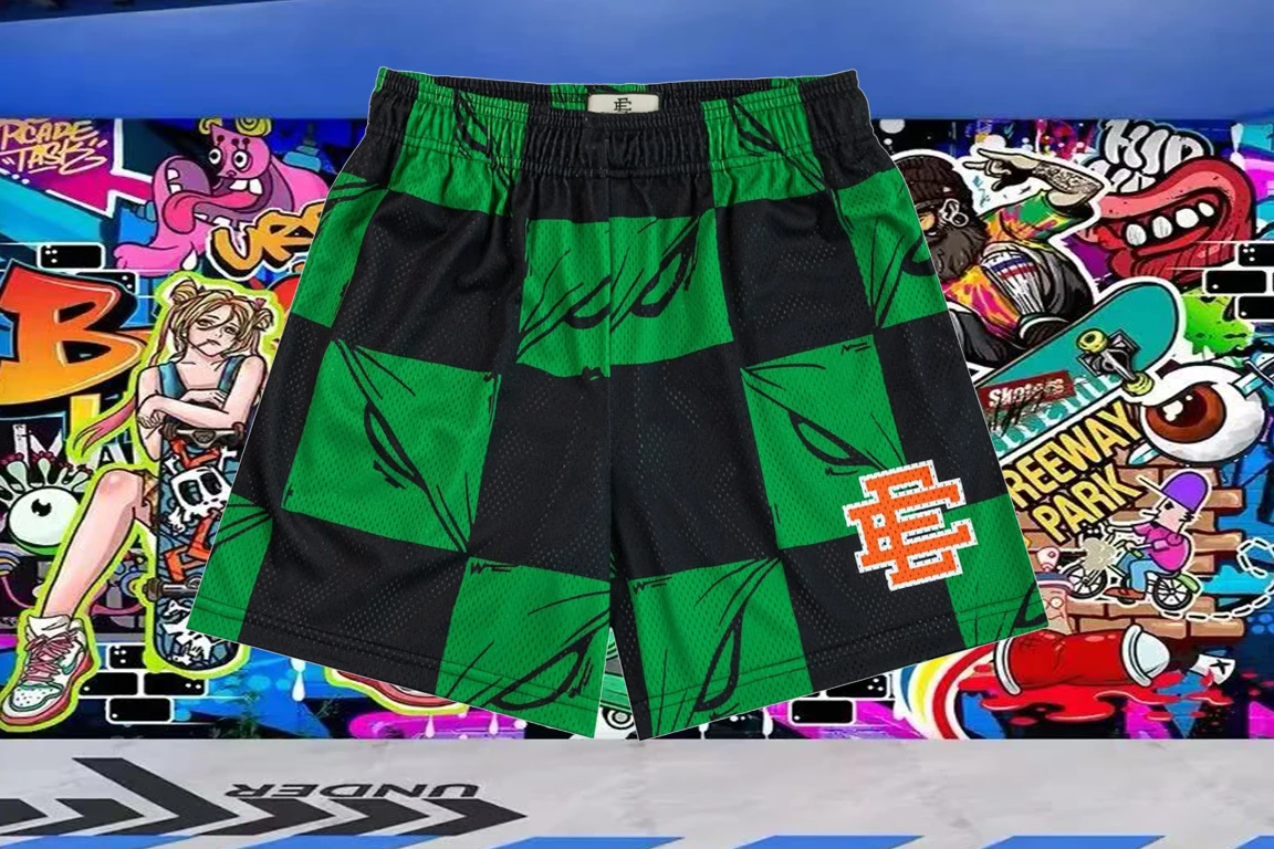 

2025 Summer Adult Hot-selling Fashion Trend Fast-drying Loose Special Edition Sports Mesh Shorts Fitness Polyester M-4XL Y2k