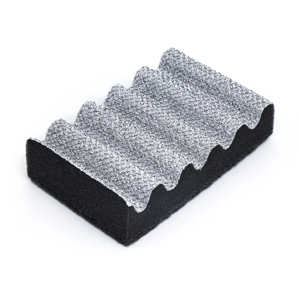 Grill net sponge cleaning brush derusting scouring gap Removing Kitchen Household Cleaning Accessories