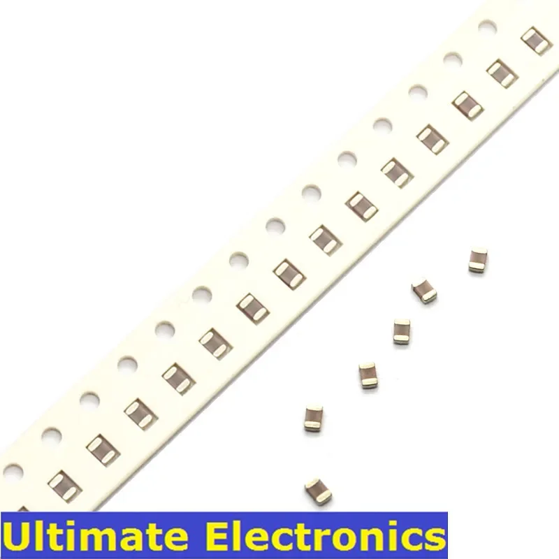 100Pcs/Lot 0805 SMD Chip Multilayer Ceramic Capacitor 0.5pF~10uF 10pF 1nF 10nF 100nF 0.1uF 1uF 2.2uF 4.7uF MLCC Chip Capacitor