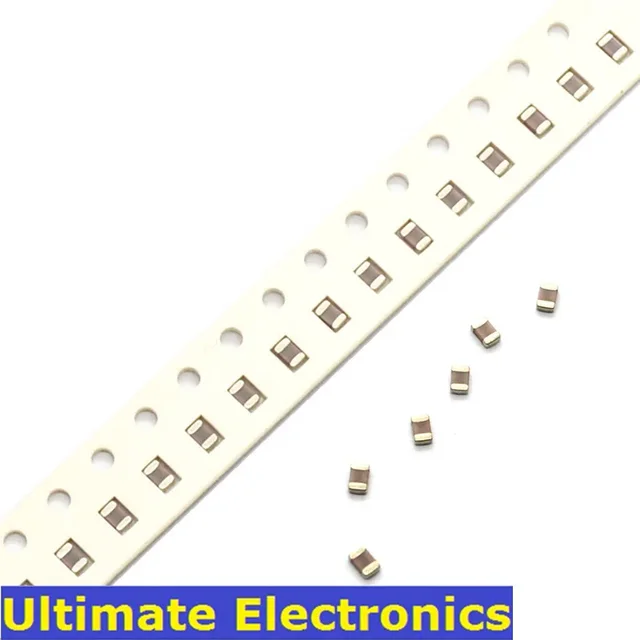 100 sztuk/partia 0805 SMD Chip wielowarstwowy kondensator ceramiczny 0.5pF ~ 10uF 10pF 1nF 10nF 100nF 0.1uF 1uF 2.2uF 4.7uF MLCC kondensator chipowy