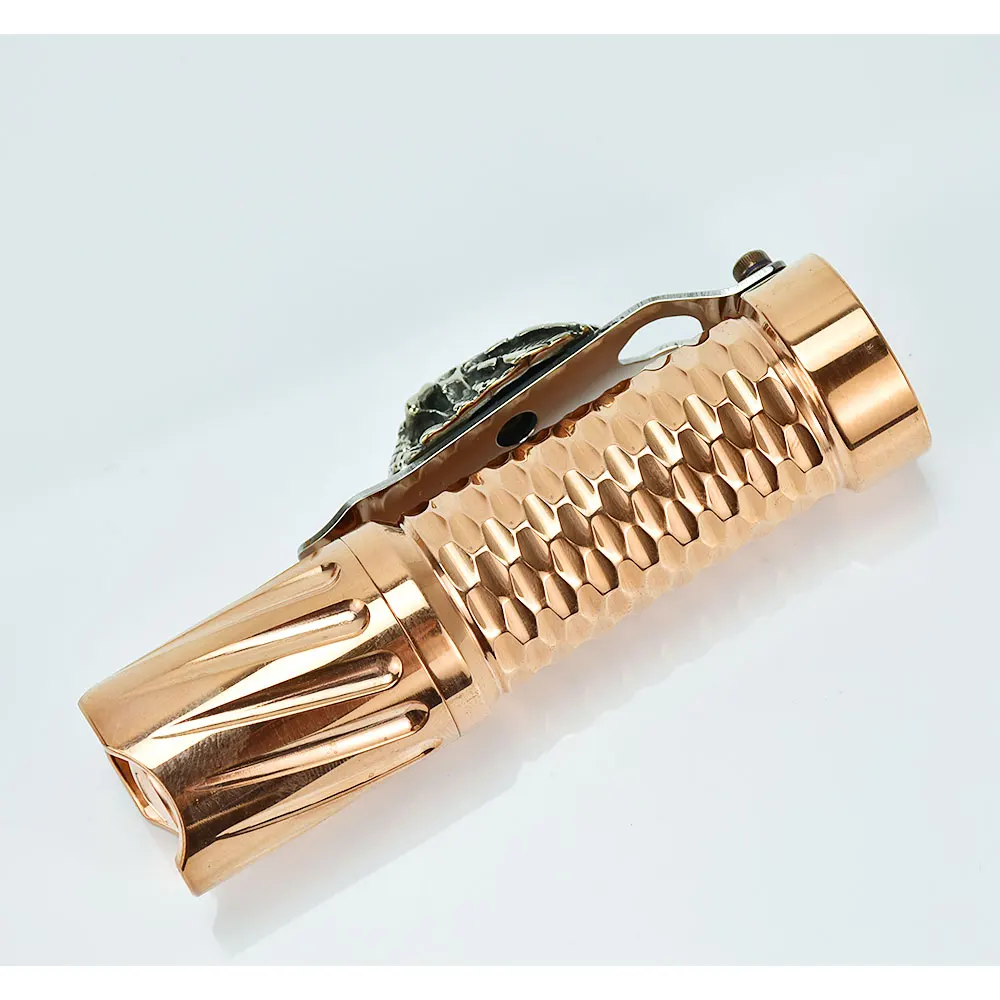 wolfcoolvape ww style vape mod mechanical mod 18650 battery red copper material vape mod fit reload s rda dead rabbit v3 rda